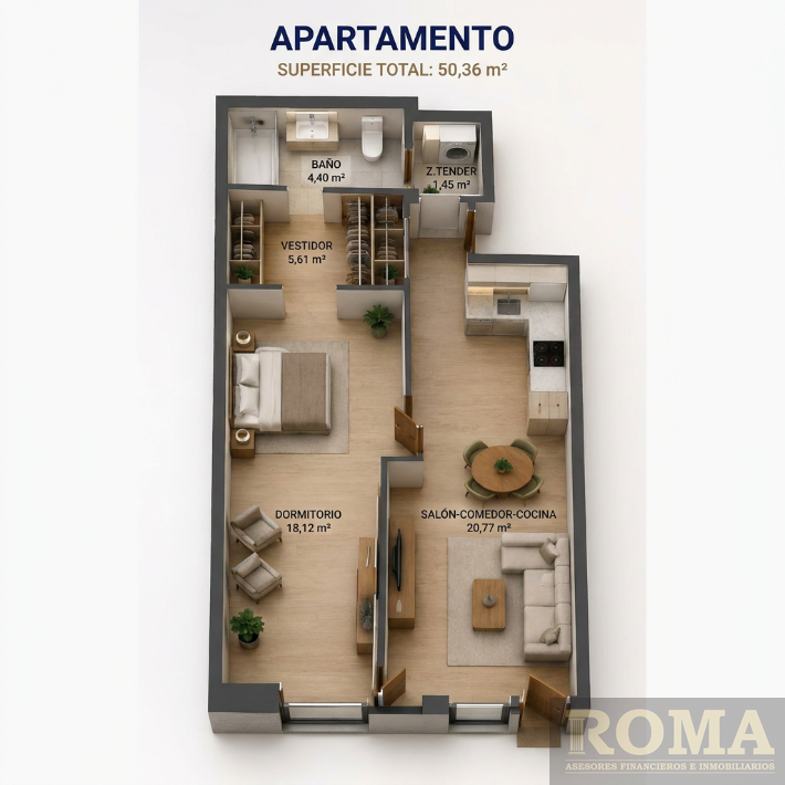 Venta de apartamento en Salamanca