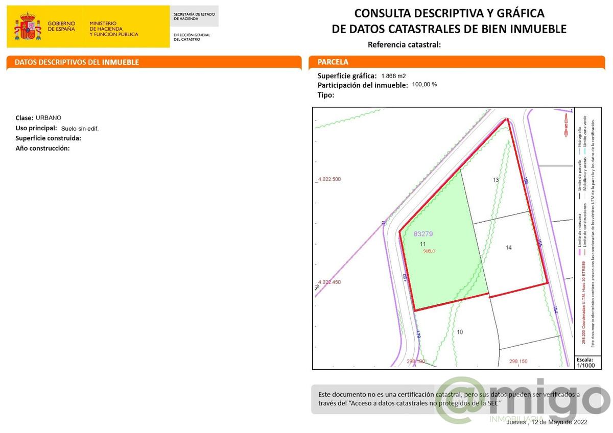 Venta de terreno en Manilva
