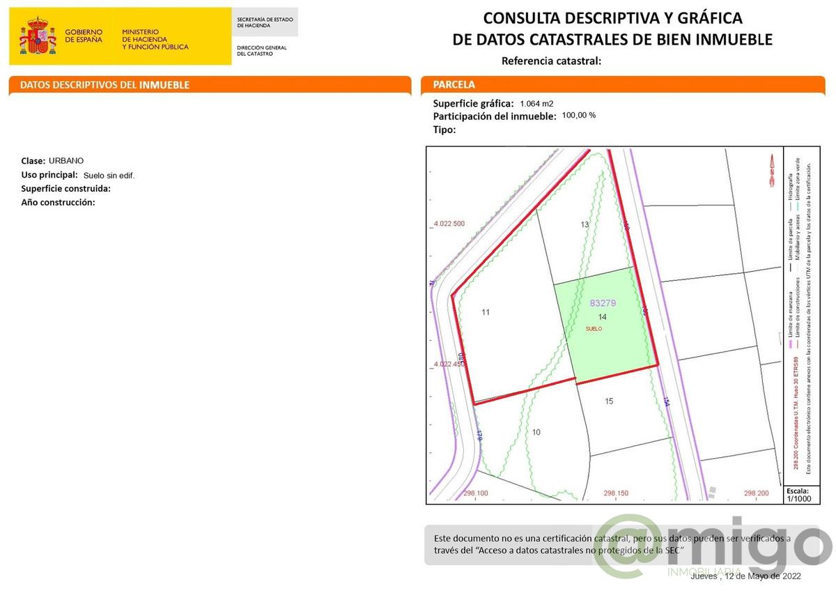 Venta de terreno en Manilva
