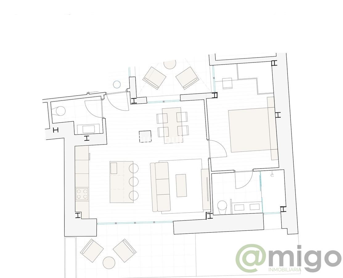 For sale of apartment in Málaga Centro