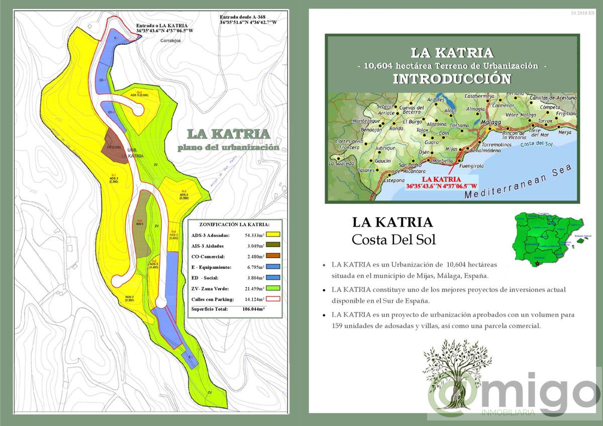For sale of land in Mijas