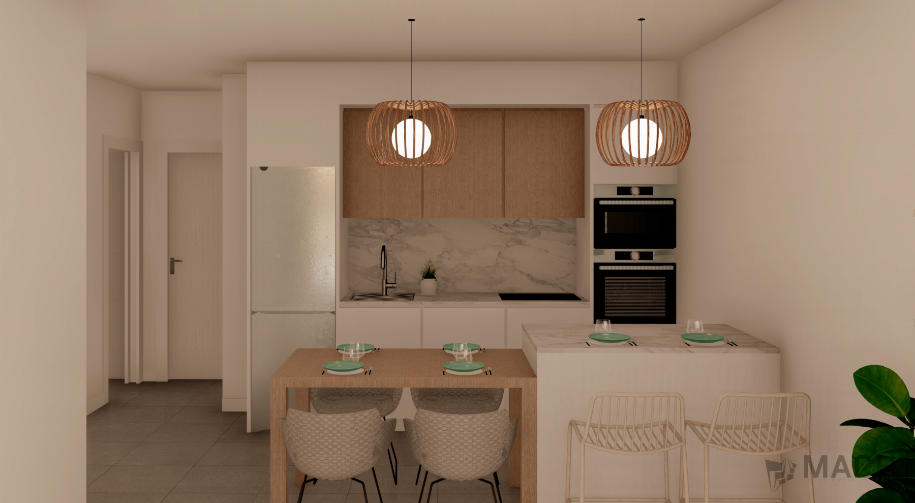 Venta de bungalow en Roldán