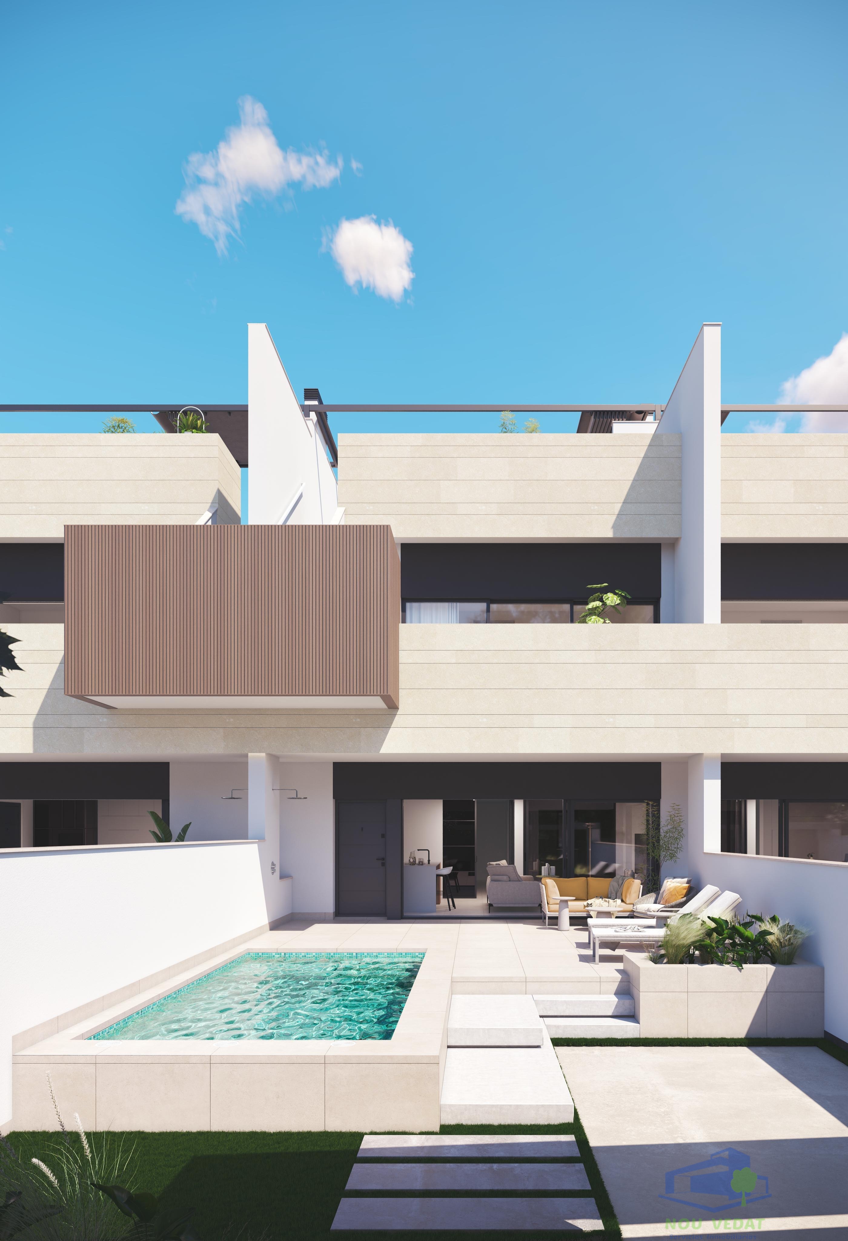 Venta de bungalow en Pilar de la Horadada