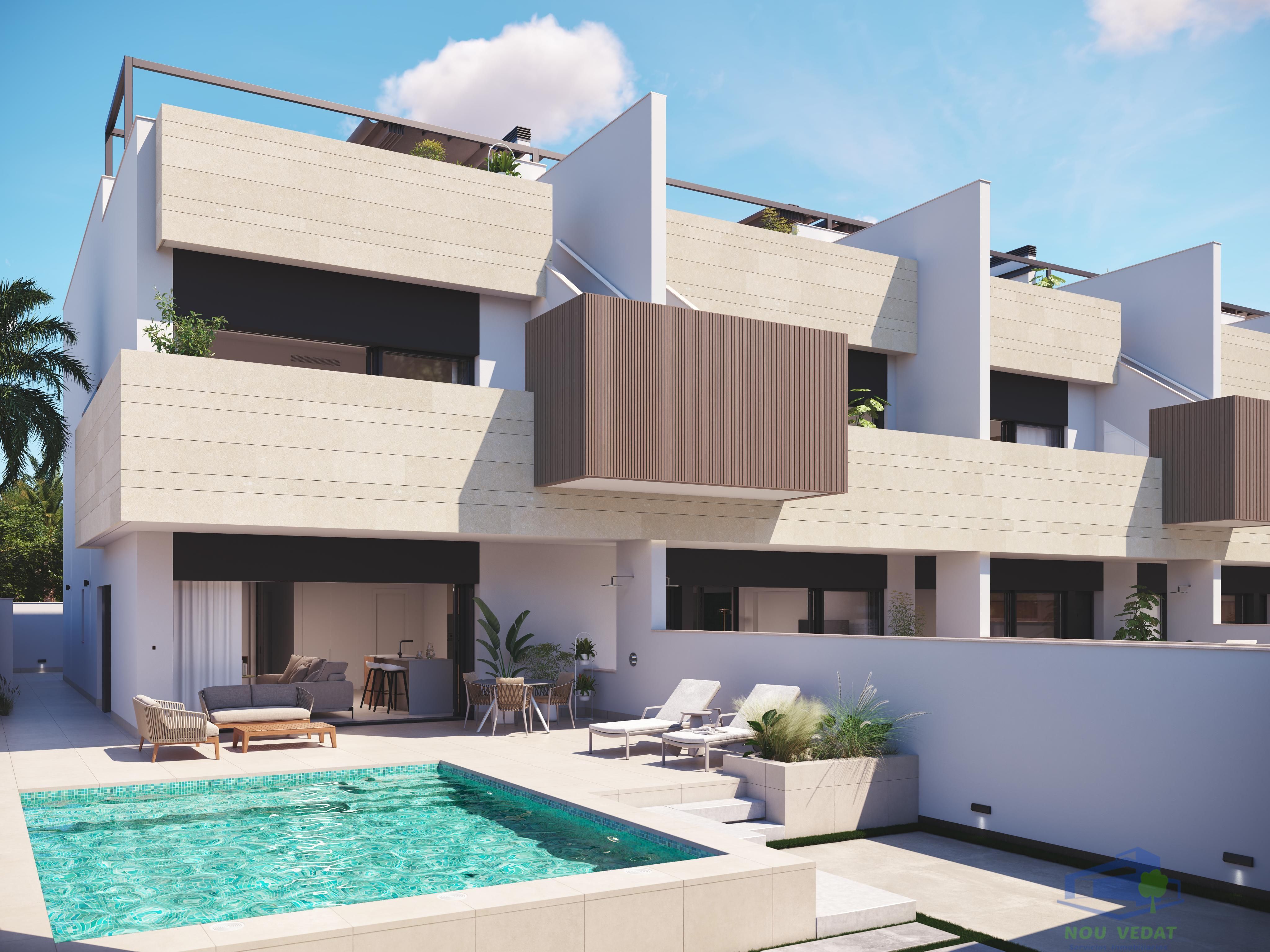 Venta de bungalow en Pilar de la Horadada