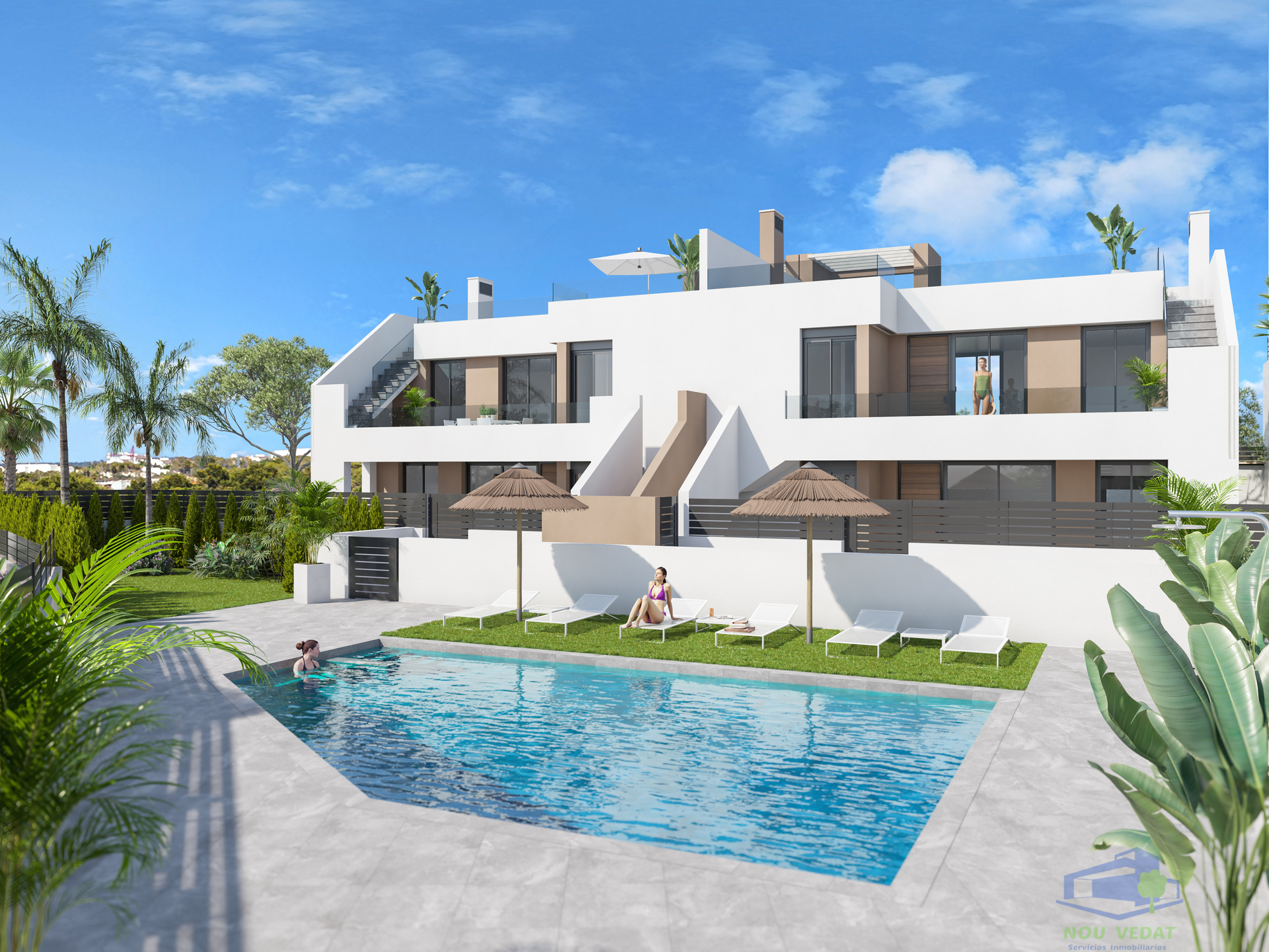 Venta de bungalow en Vera