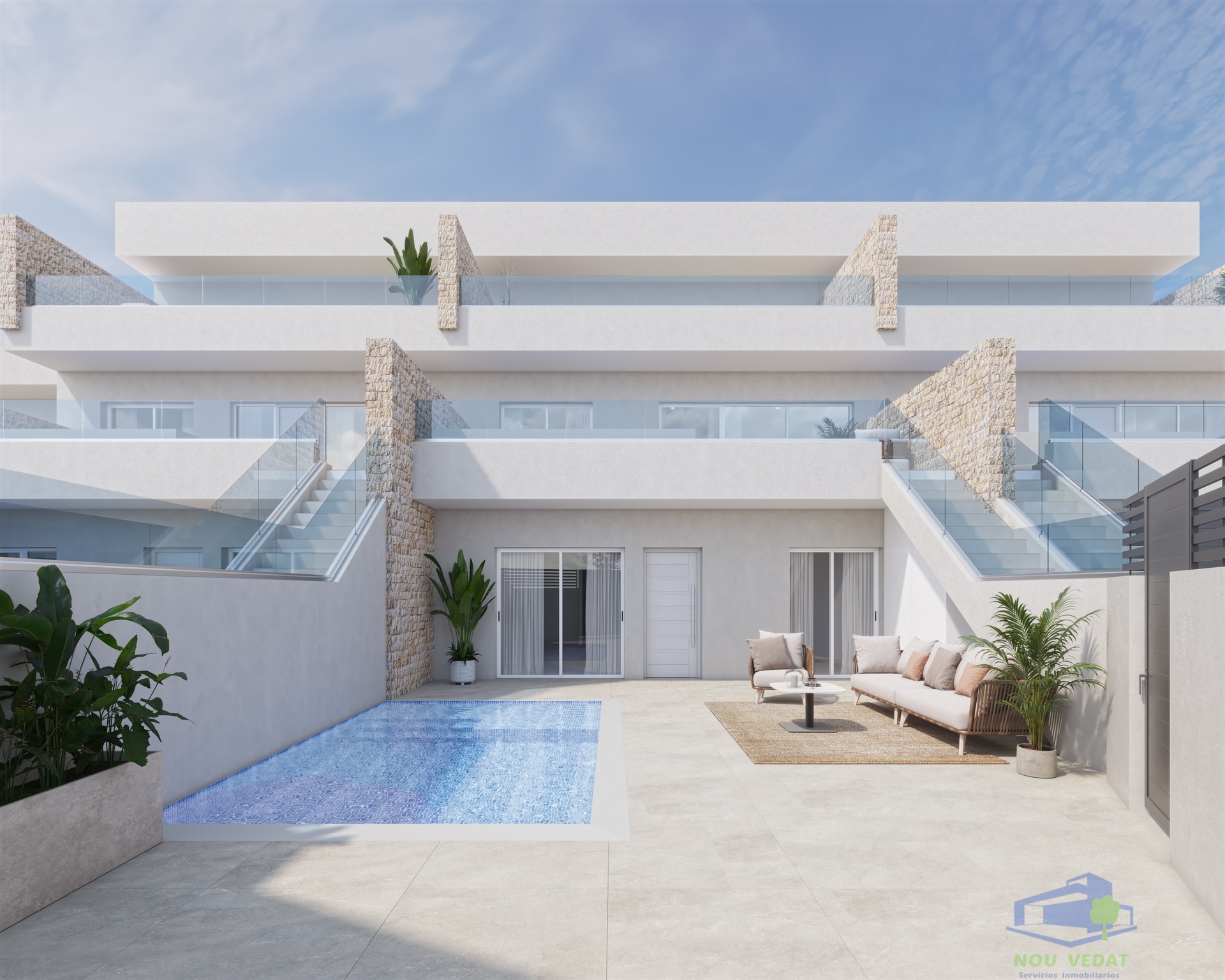 Venta de bungalow en Pilar de la Horadada