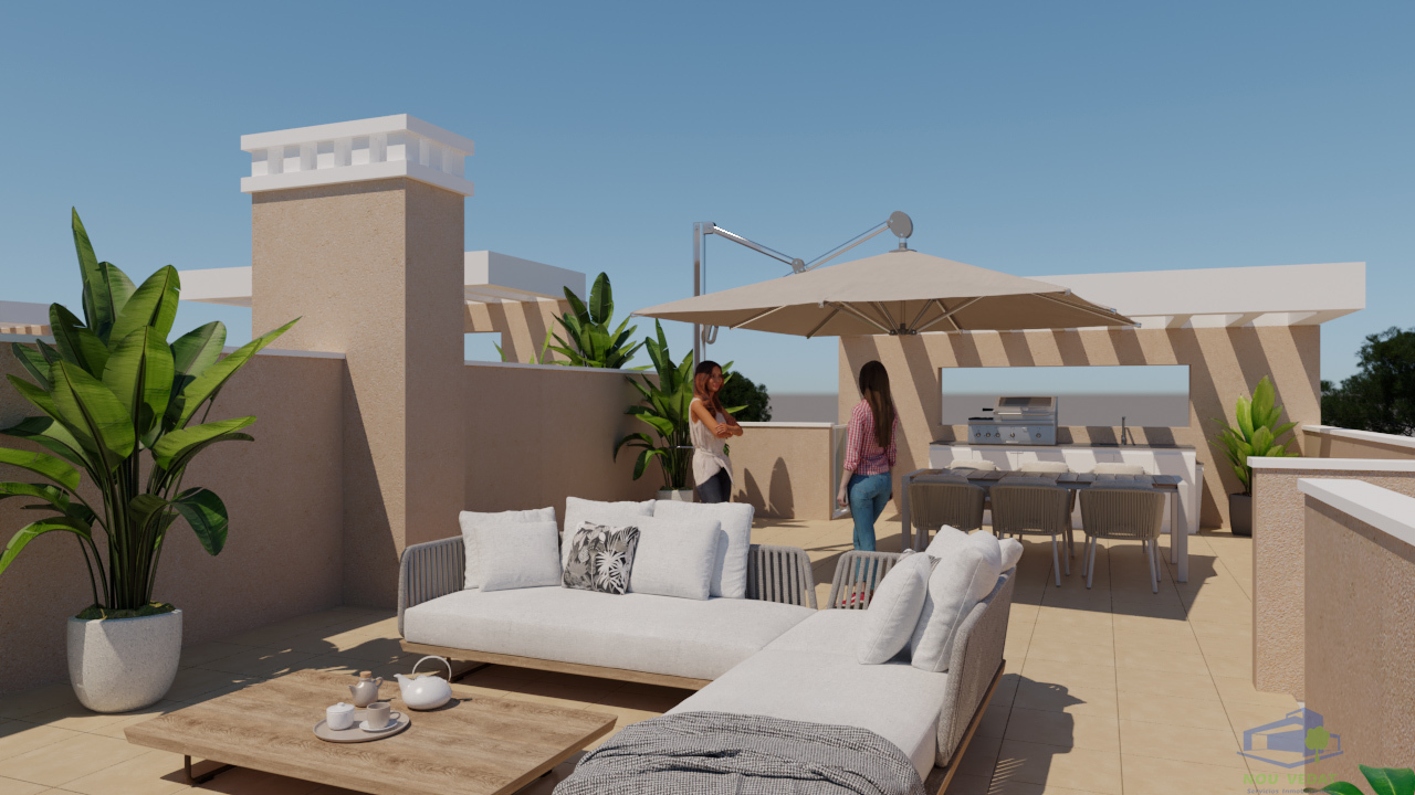 Venta de bungalow en Pilar de la Horadada