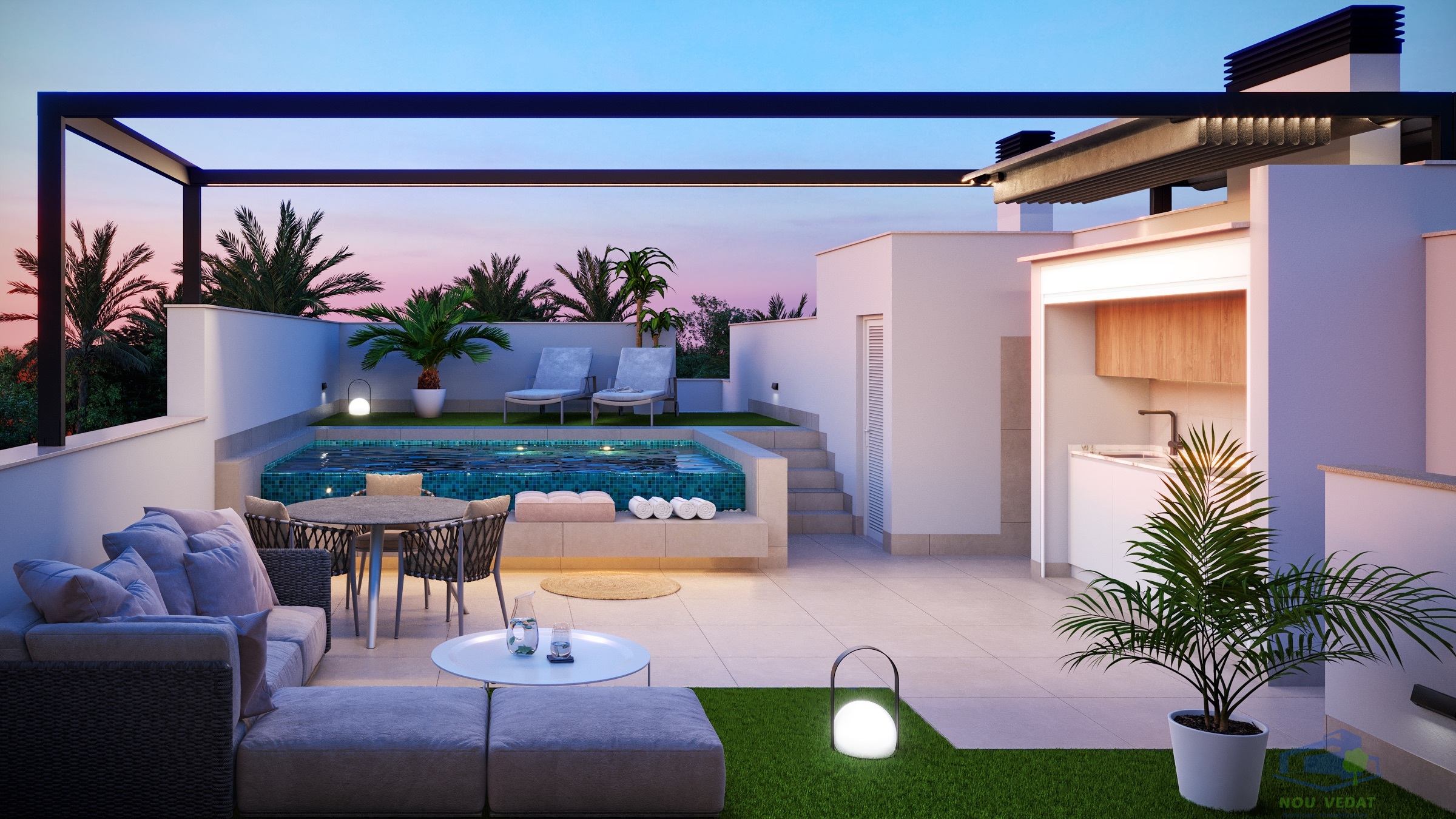 Venta de bungalow en Pilar de la Horadada