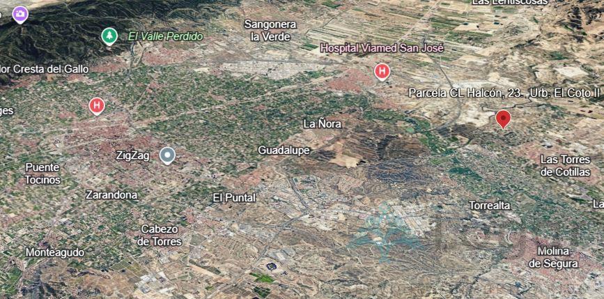 Venta de terreno en Las Torres de Cotillas