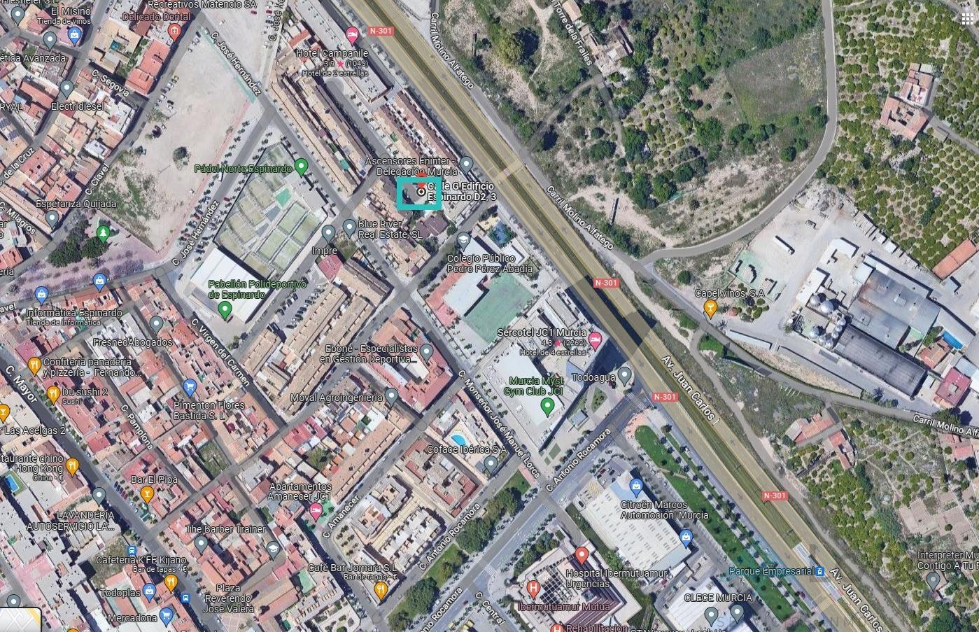 Venta de garaje en Murcia