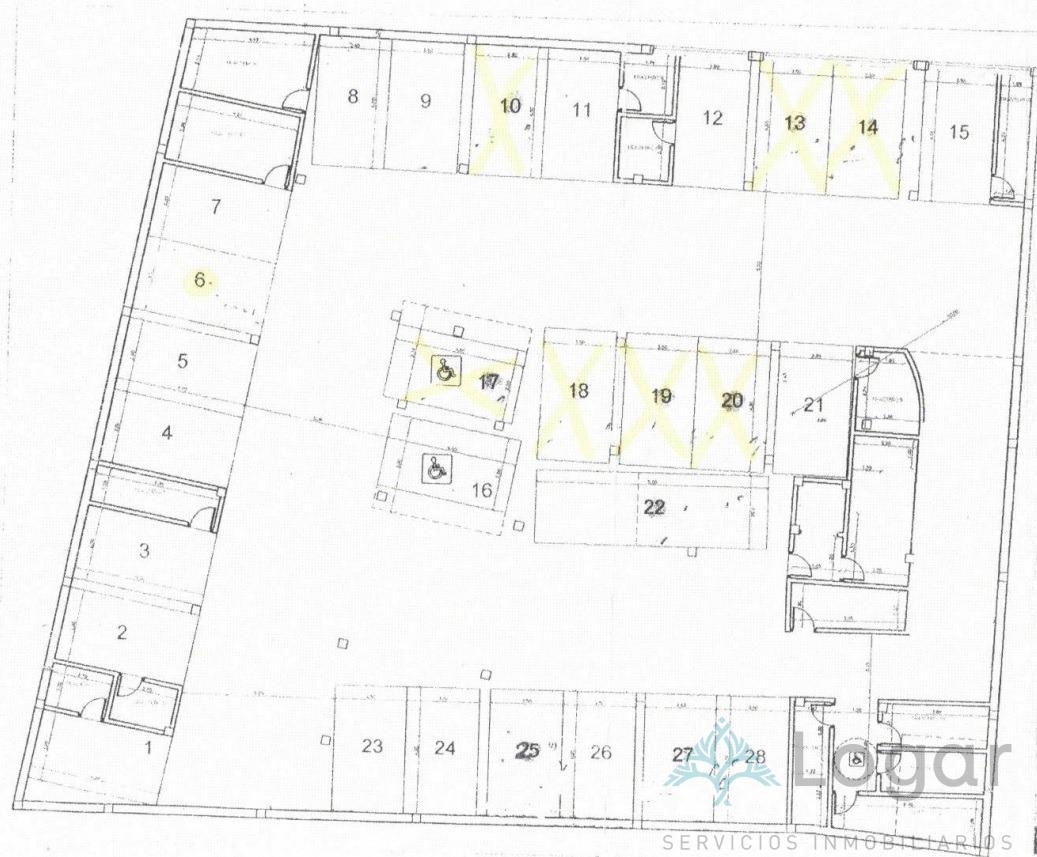 For rent of garage in Murcia