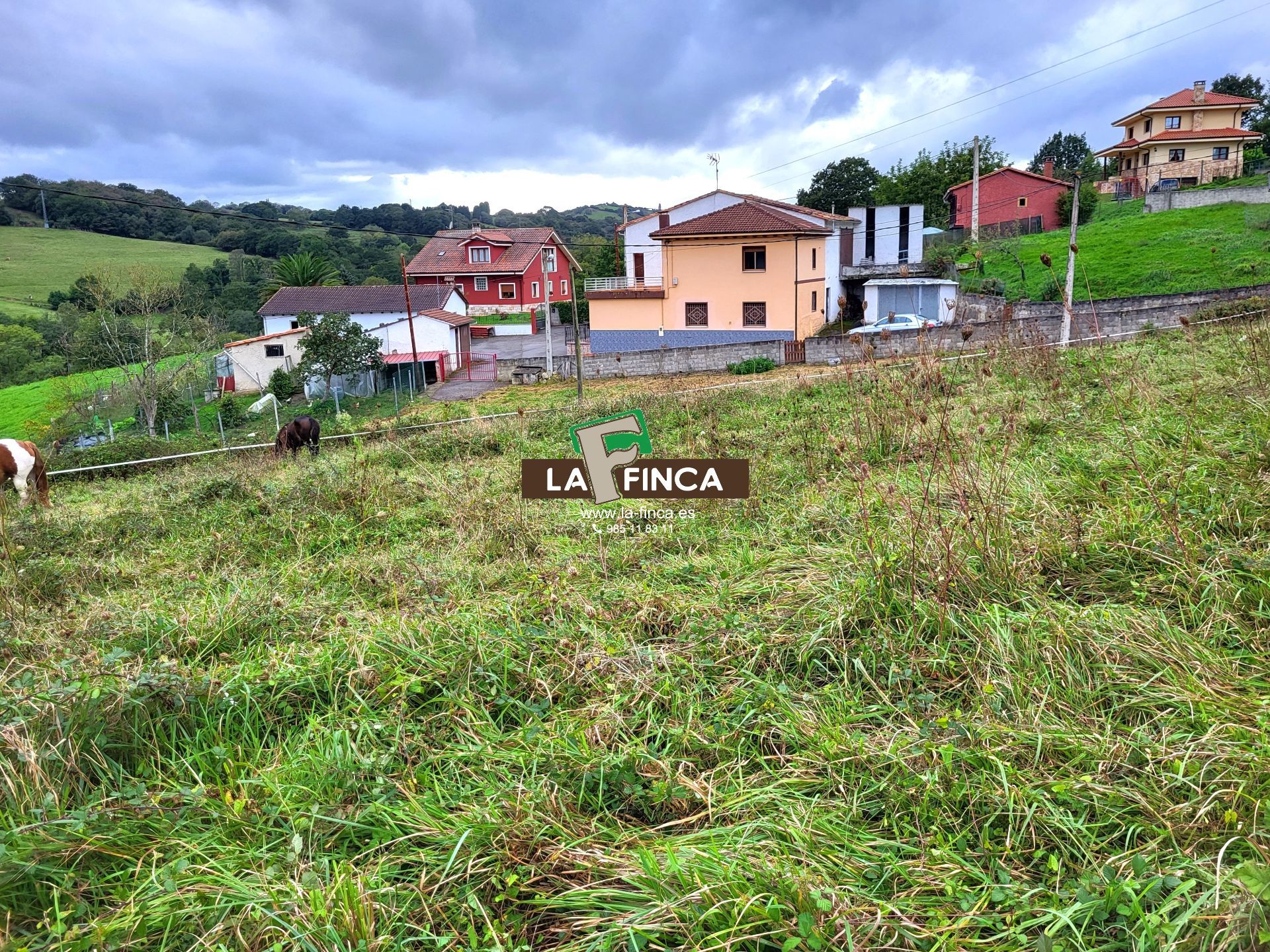 For sale of land in Siero