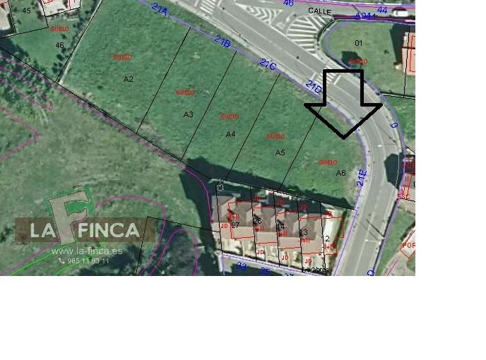 For sale of land in Oviedo