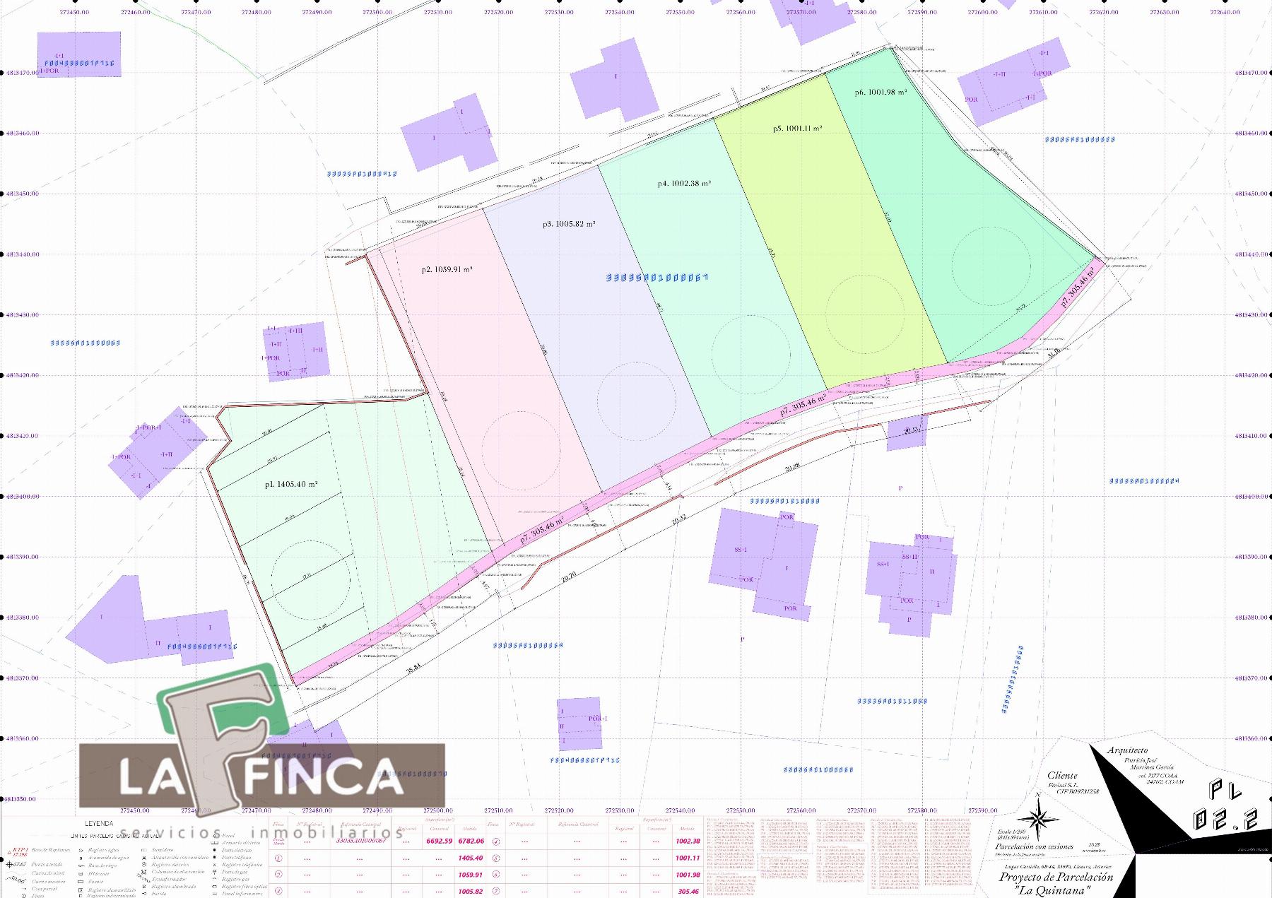 Venta de terreno en Llanera