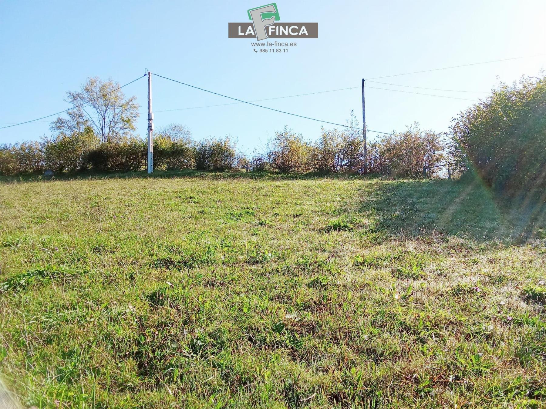 Venta de terreno en Morcín