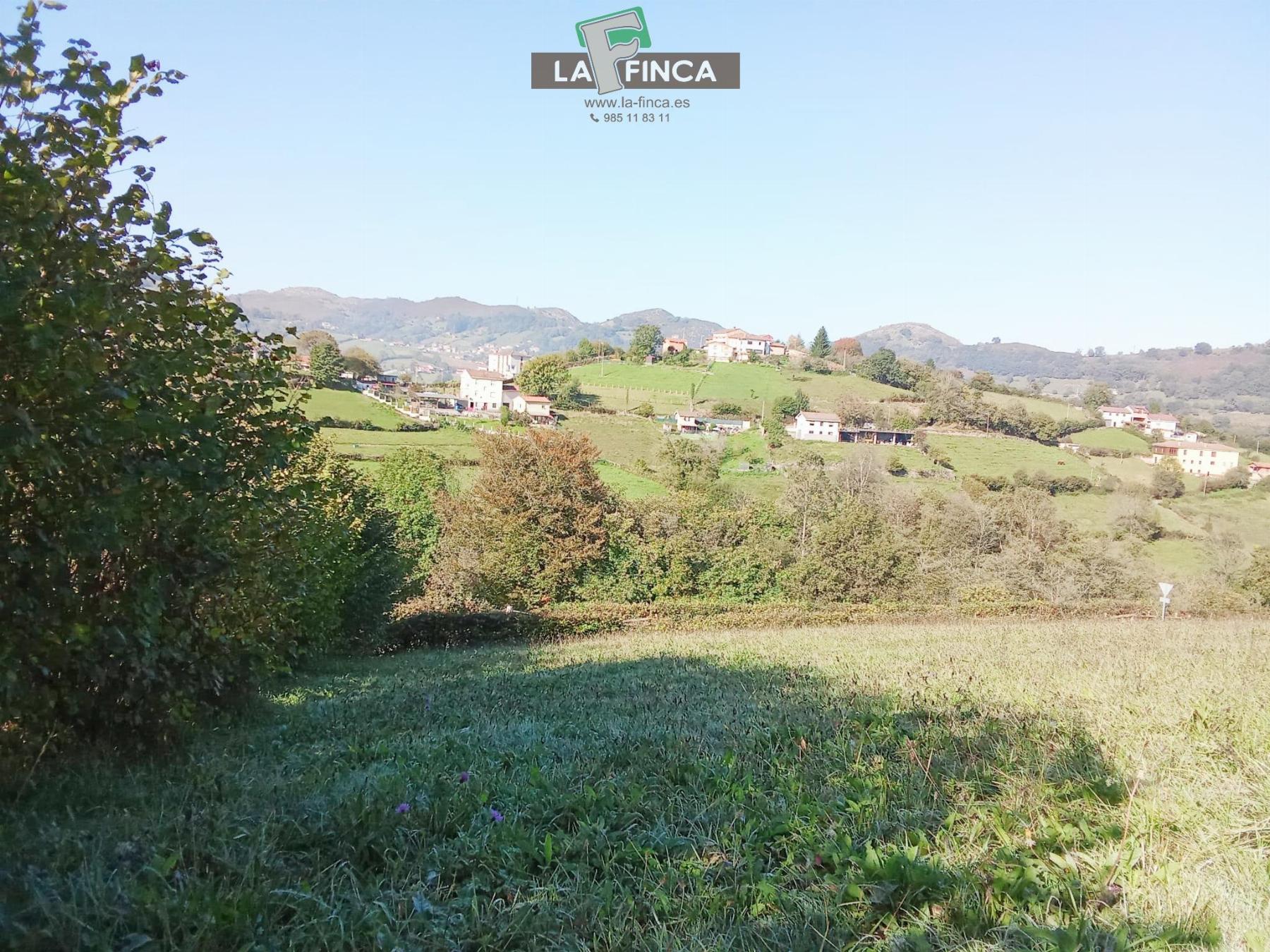 Venta de terreno en Morcín