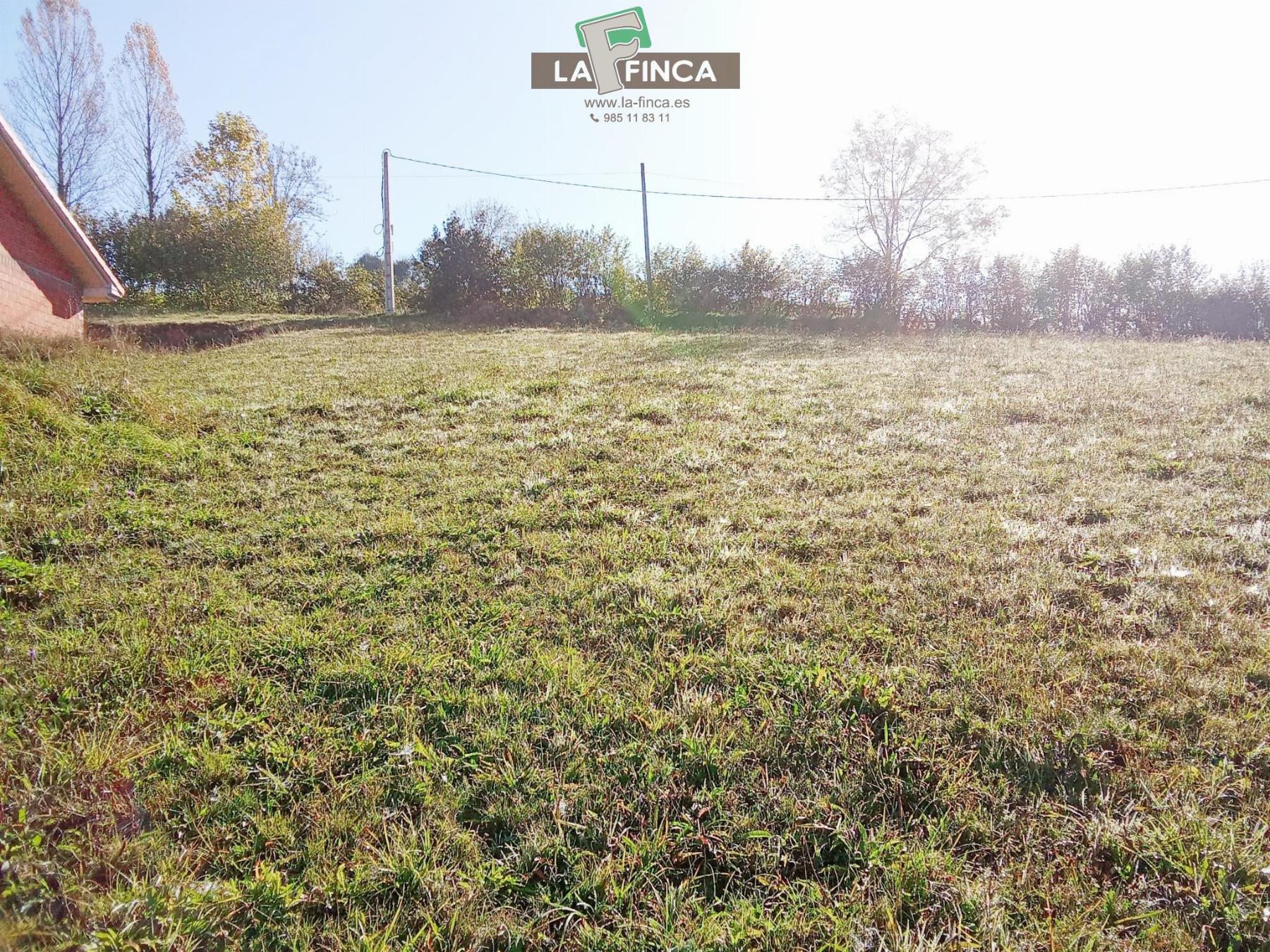 Venta de terreno en Morcín