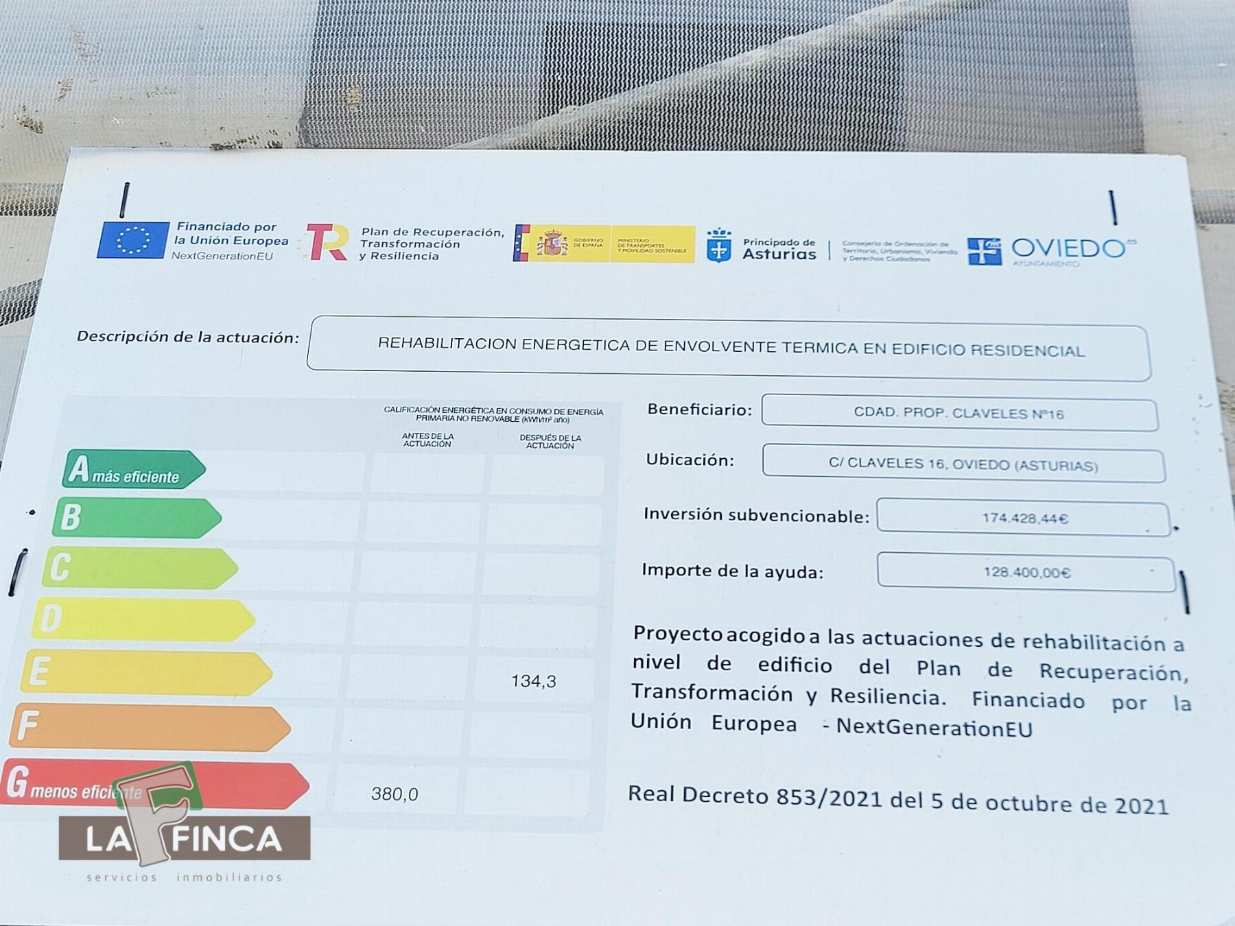 Venta de piso en Oviedo
