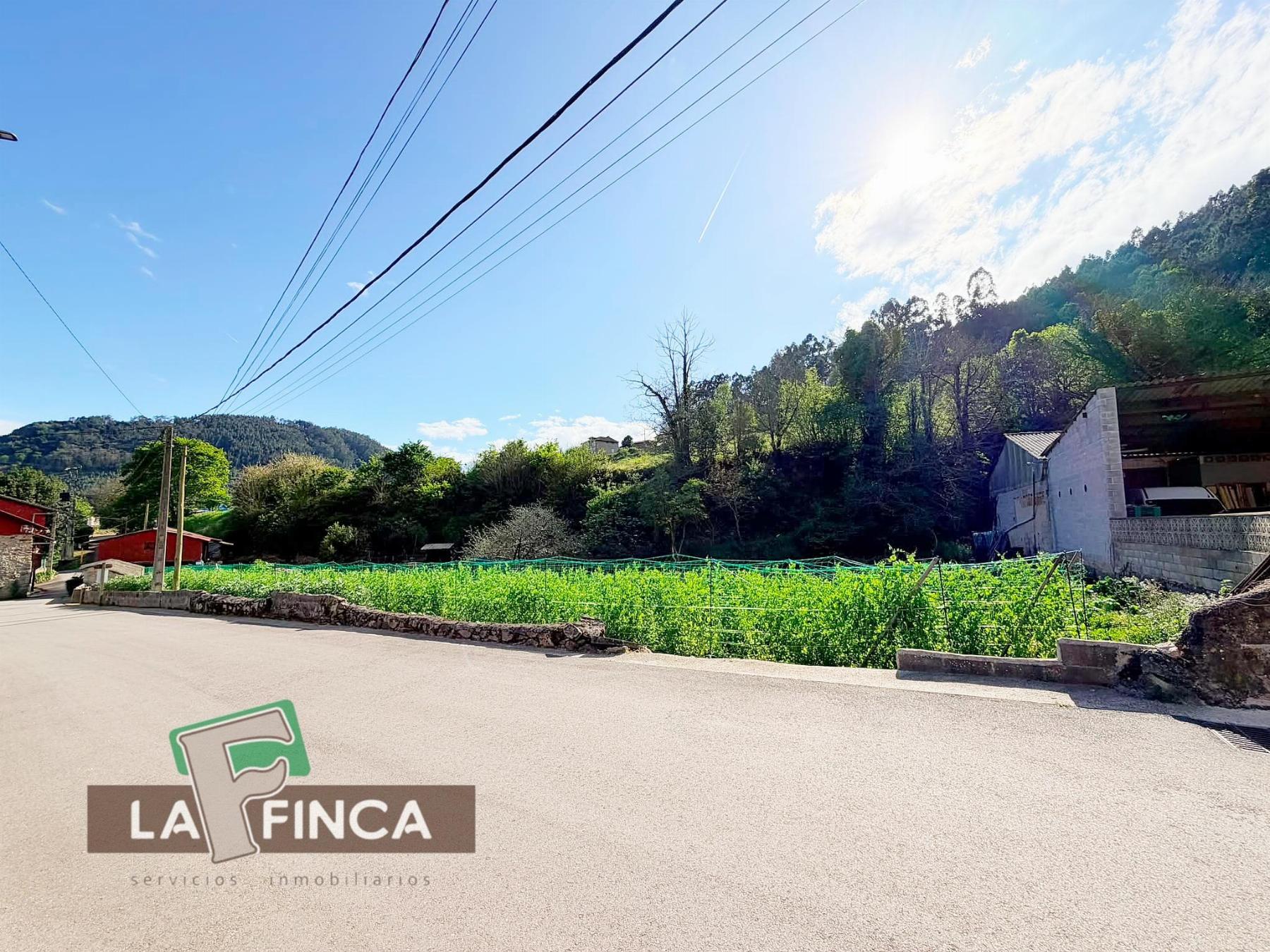 Venta de terreno en Pravia