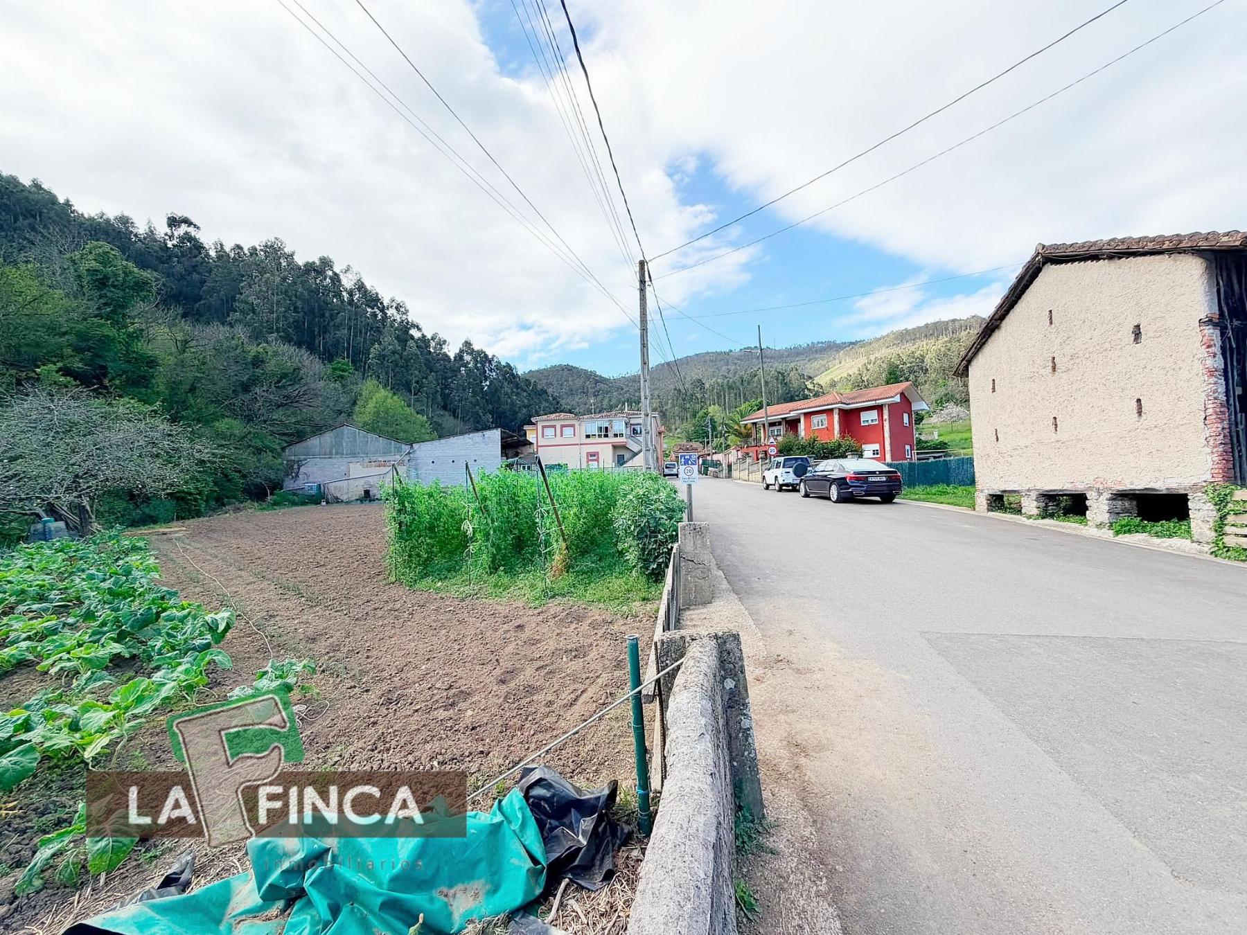 Venta de terreno en Pravia