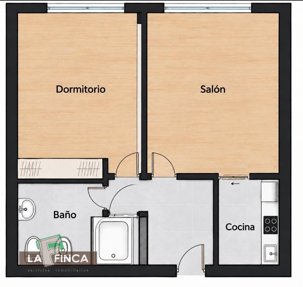 For sale of apartment in Oviedo