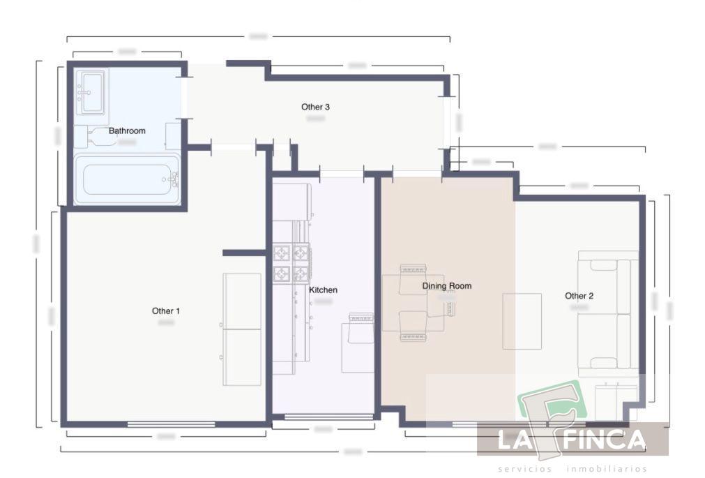 For sale of flat in Oviedo