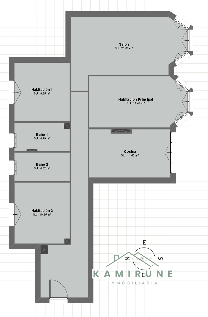Venta de piso en Portugalete