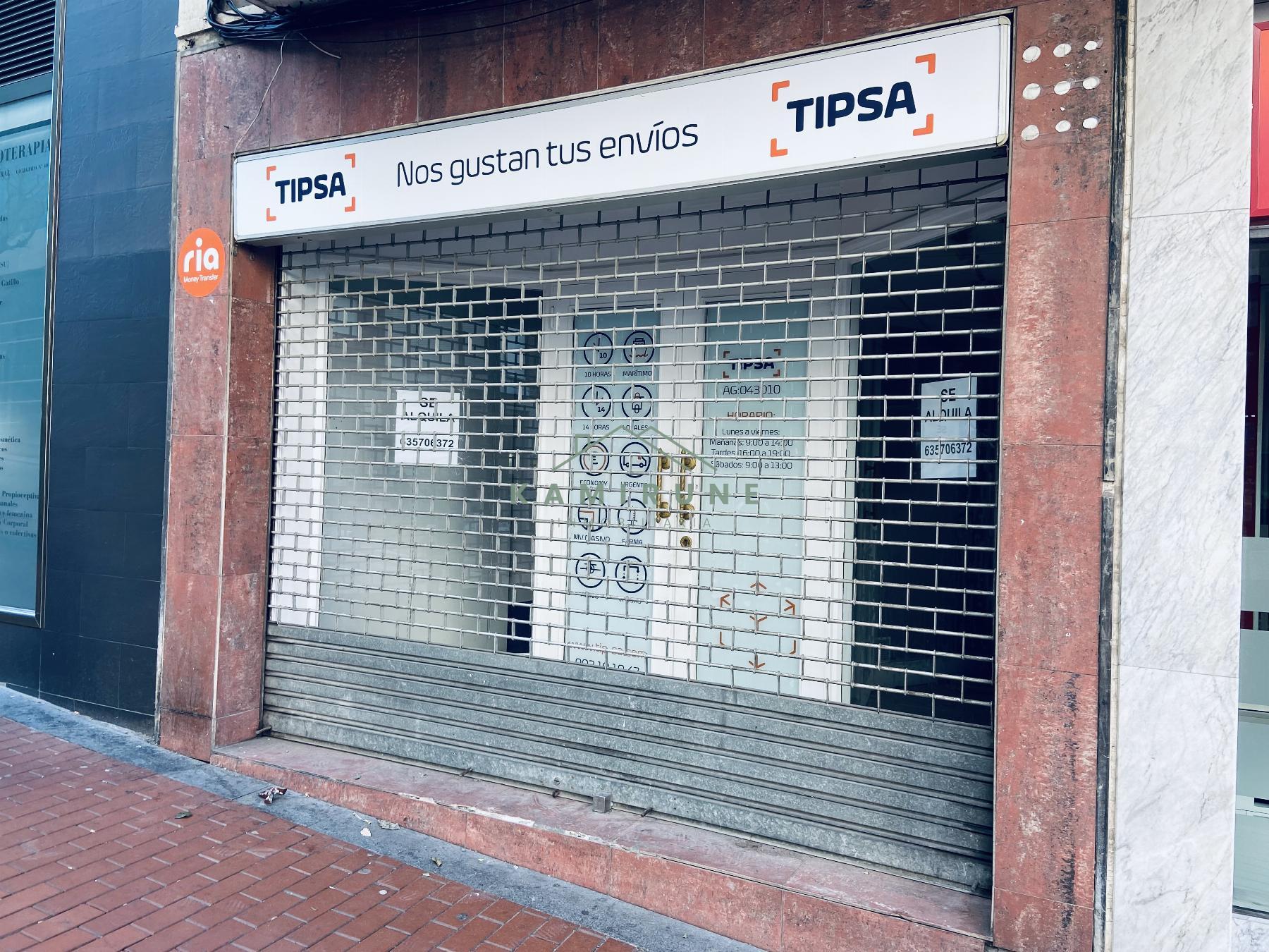 Alquiler de local comercial en Barakaldo