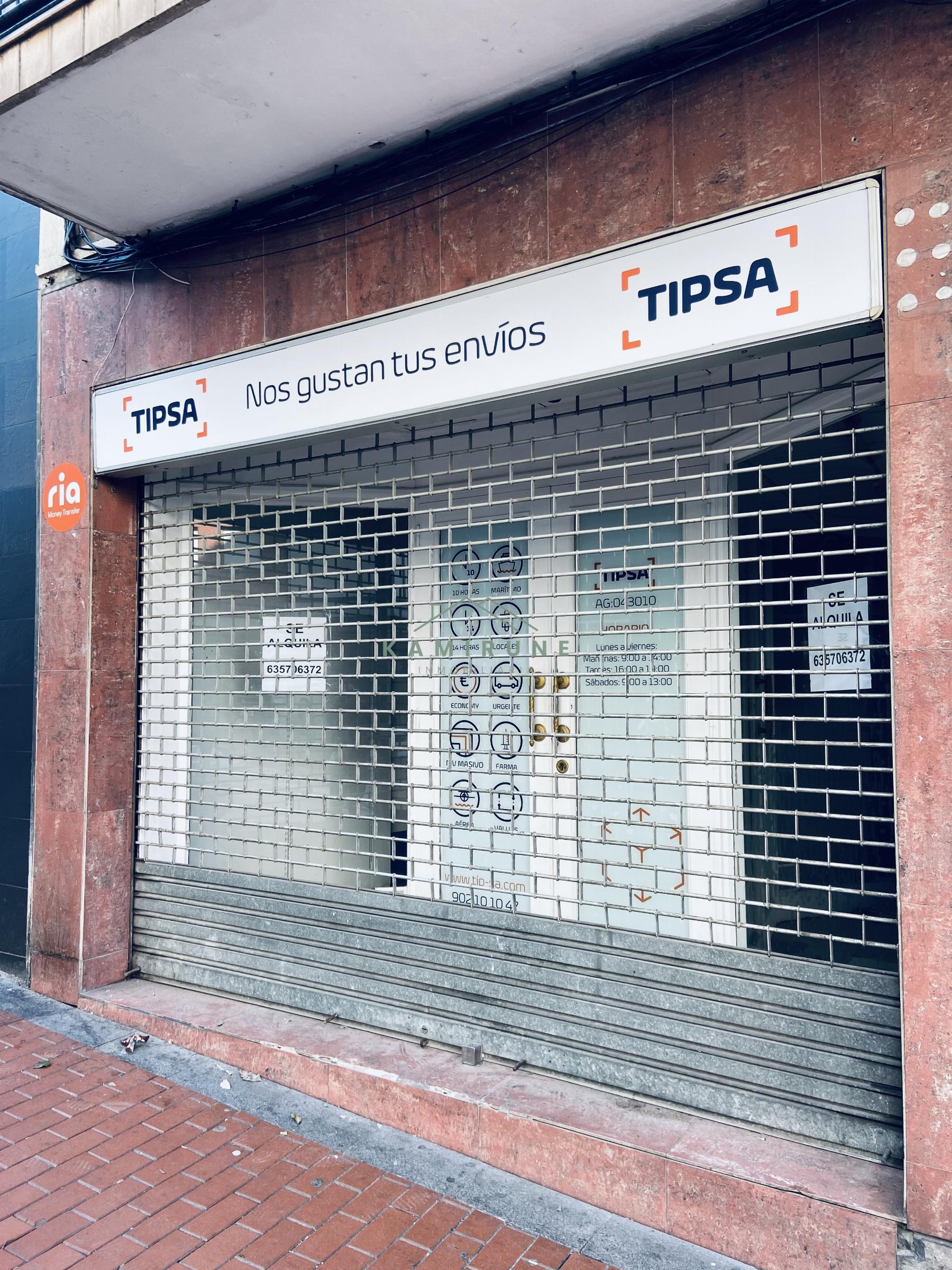 Alquiler de local comercial en Barakaldo