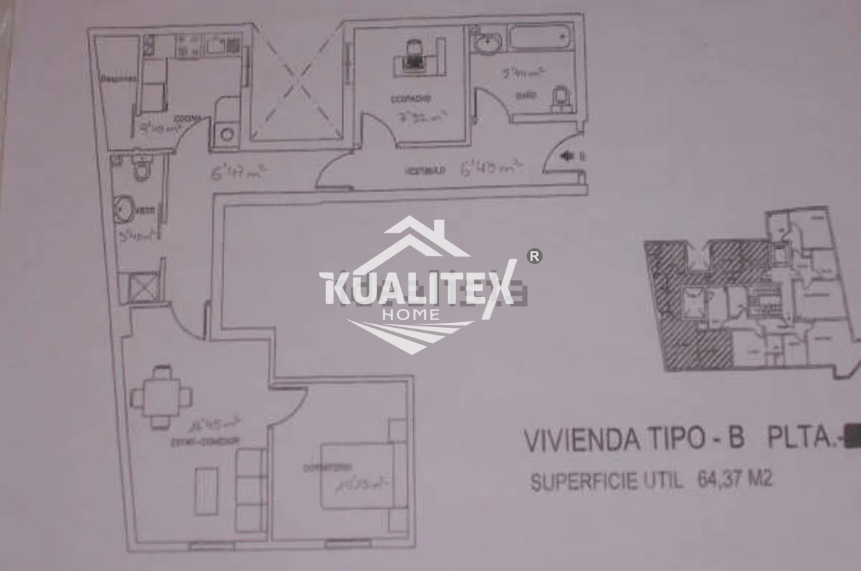 For sale of apartment in Cáceres