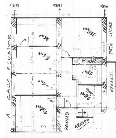 For sale of flat in Cáceres