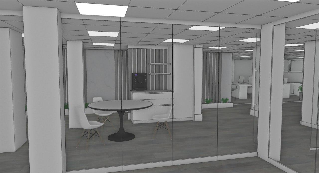 For sale of office in Madrid