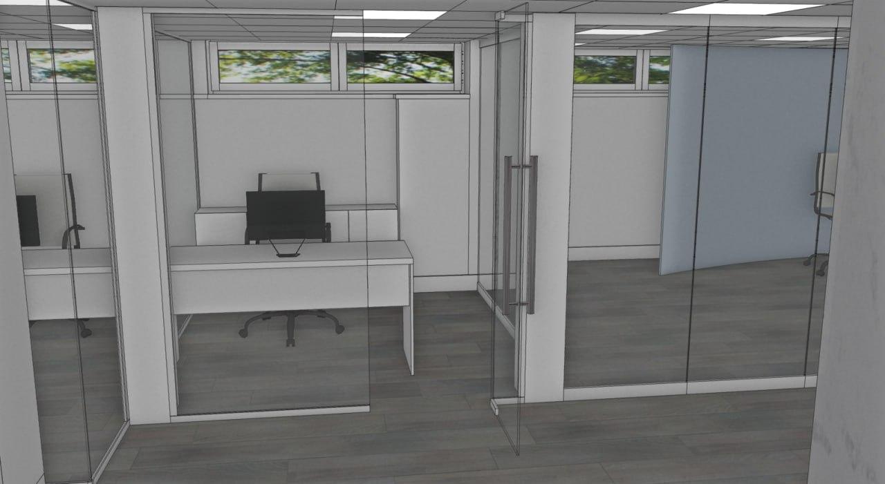 For sale of office in Madrid