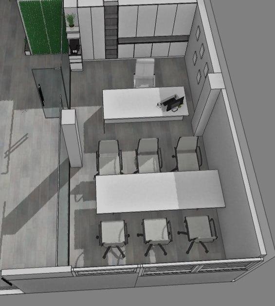For sale of office in Madrid