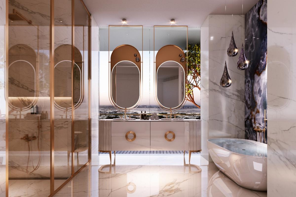Suite bathroom
