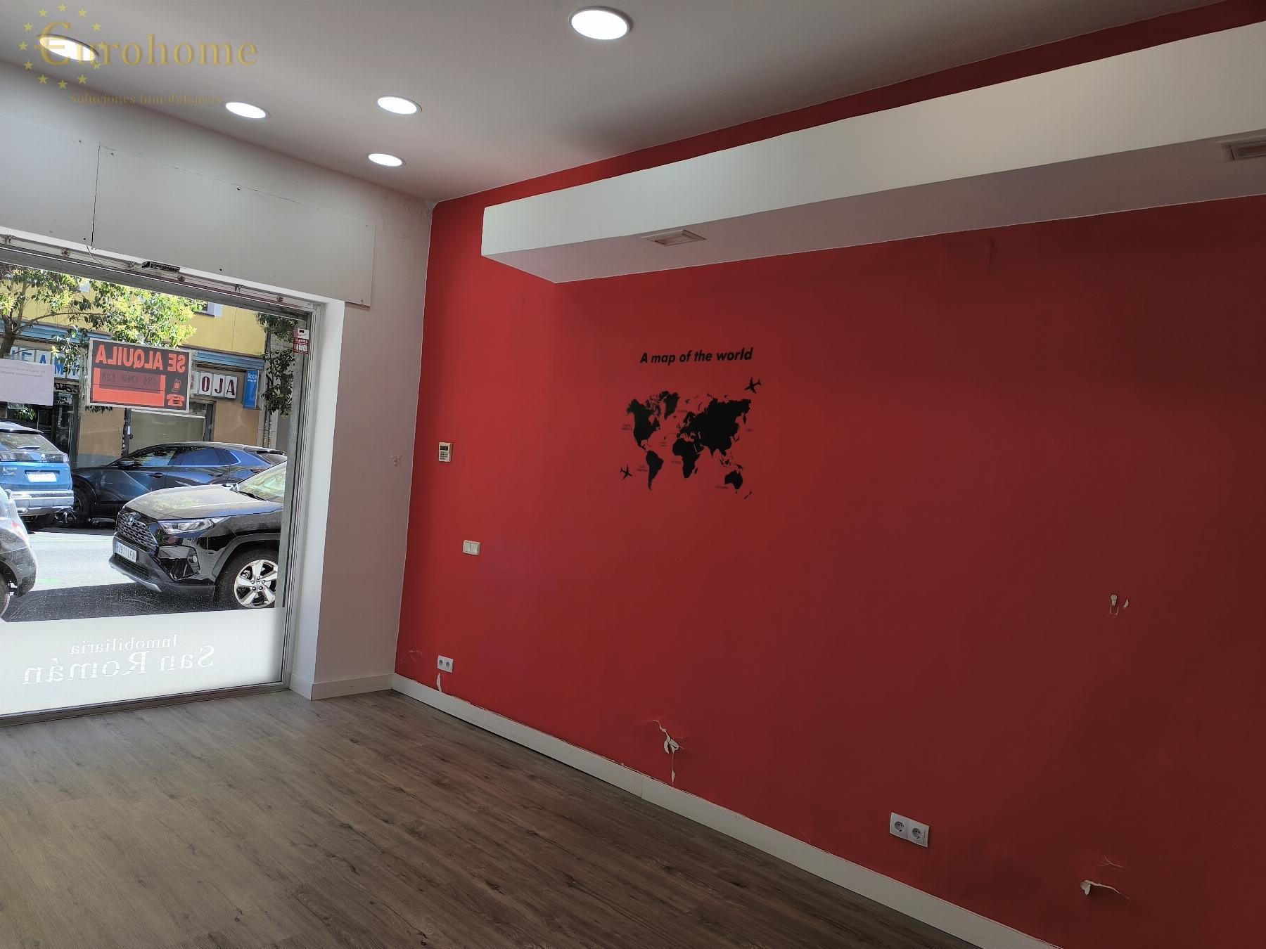 For rent of premises in Madrid