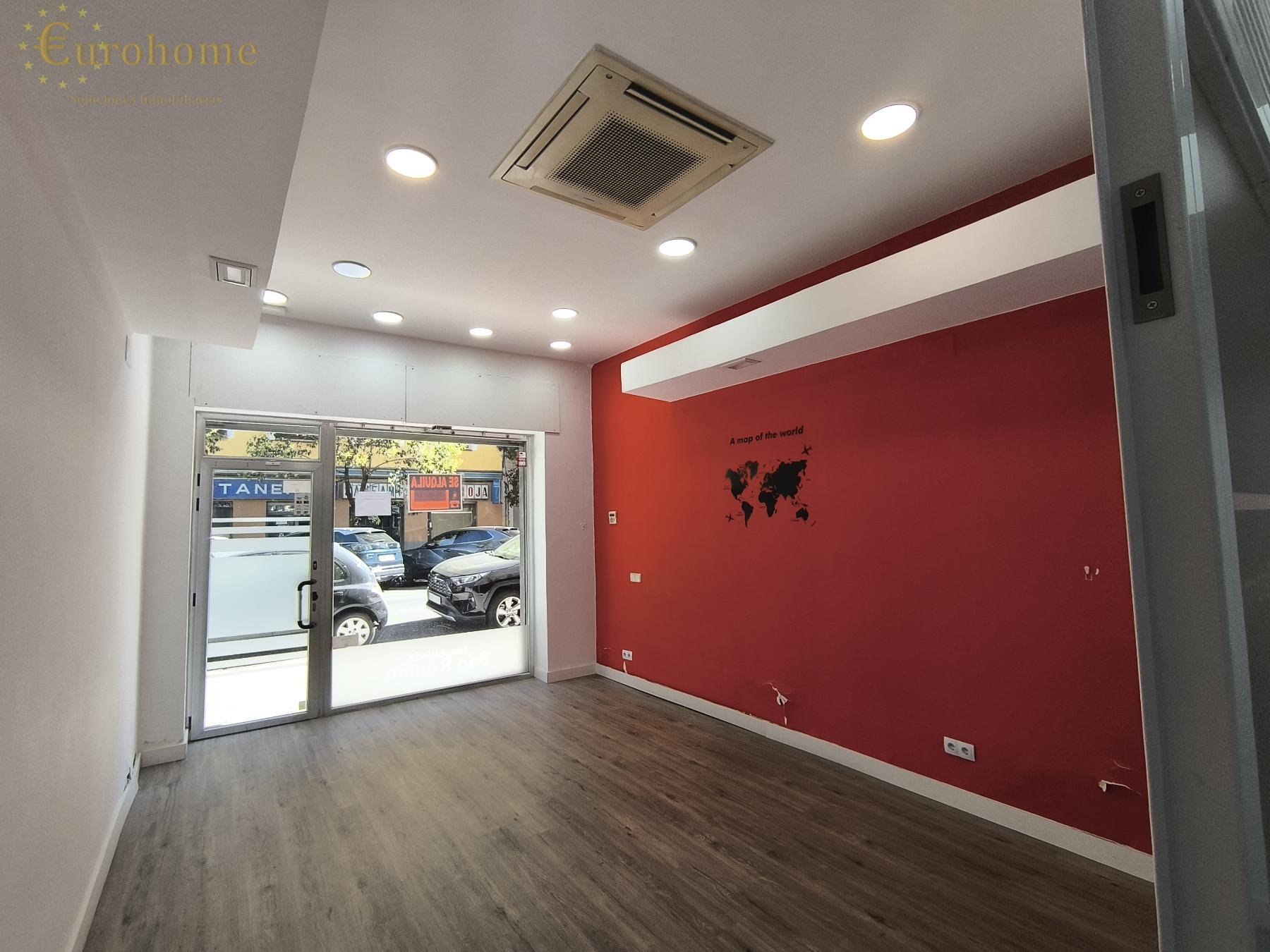 For rent of premises in Madrid