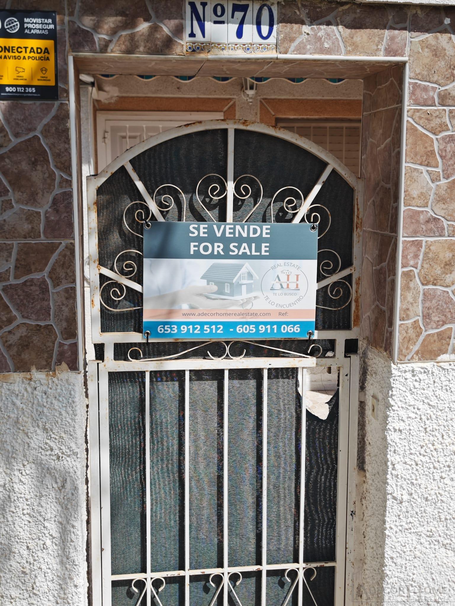 For sale of bungalow in Torrevieja