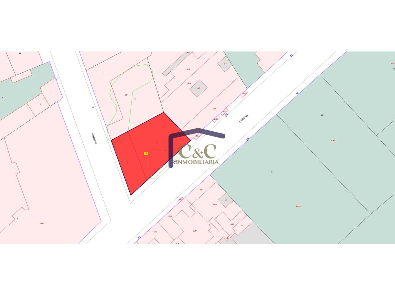 For sale of land in Manzanares
