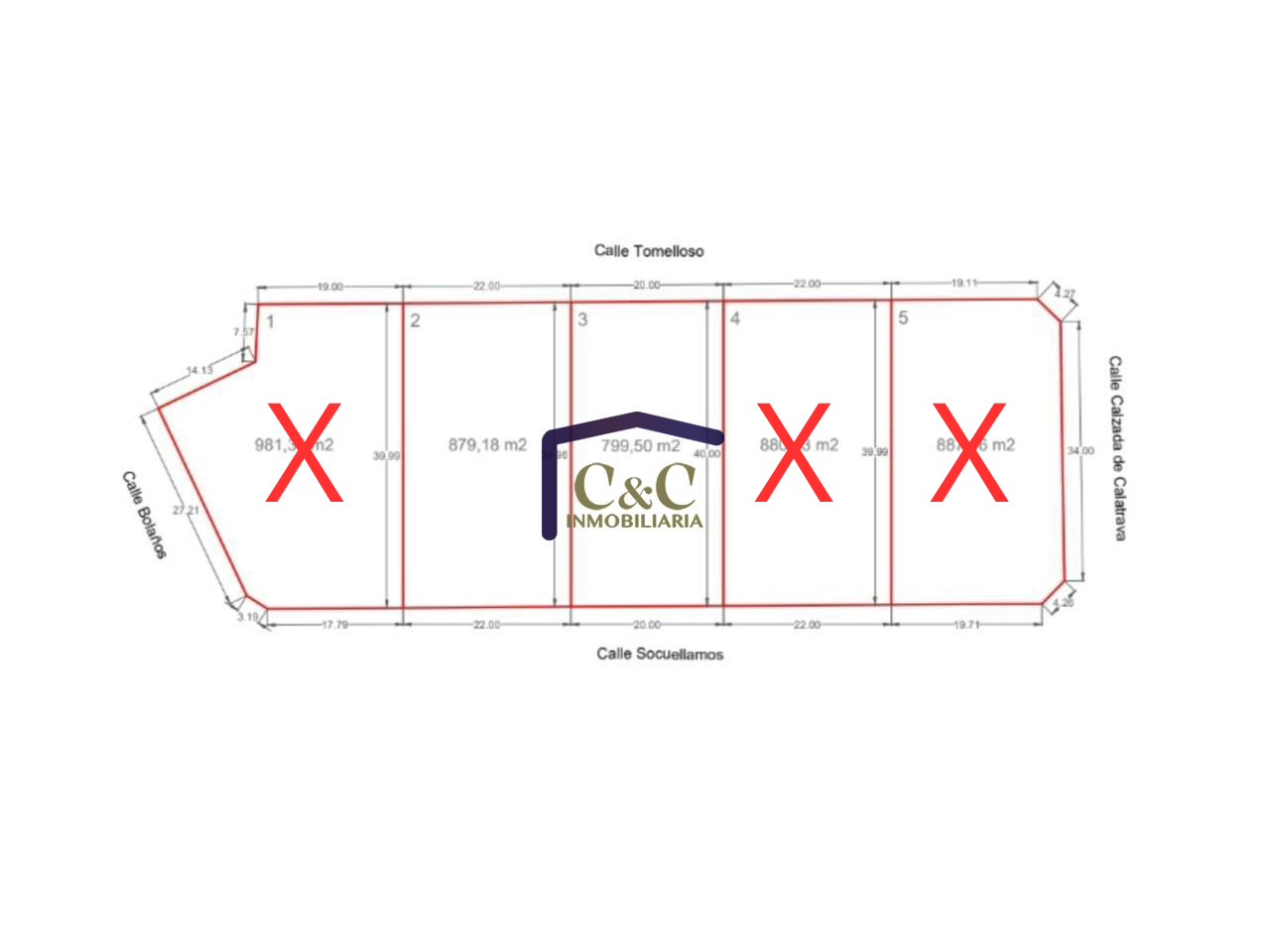 Venta de terreno en Manzanares