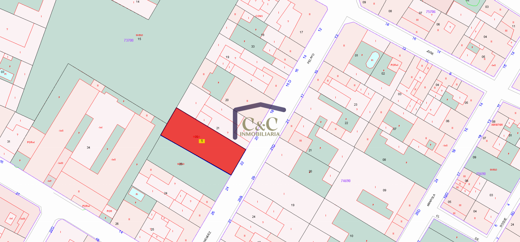 Venta de terreno en Manzanares