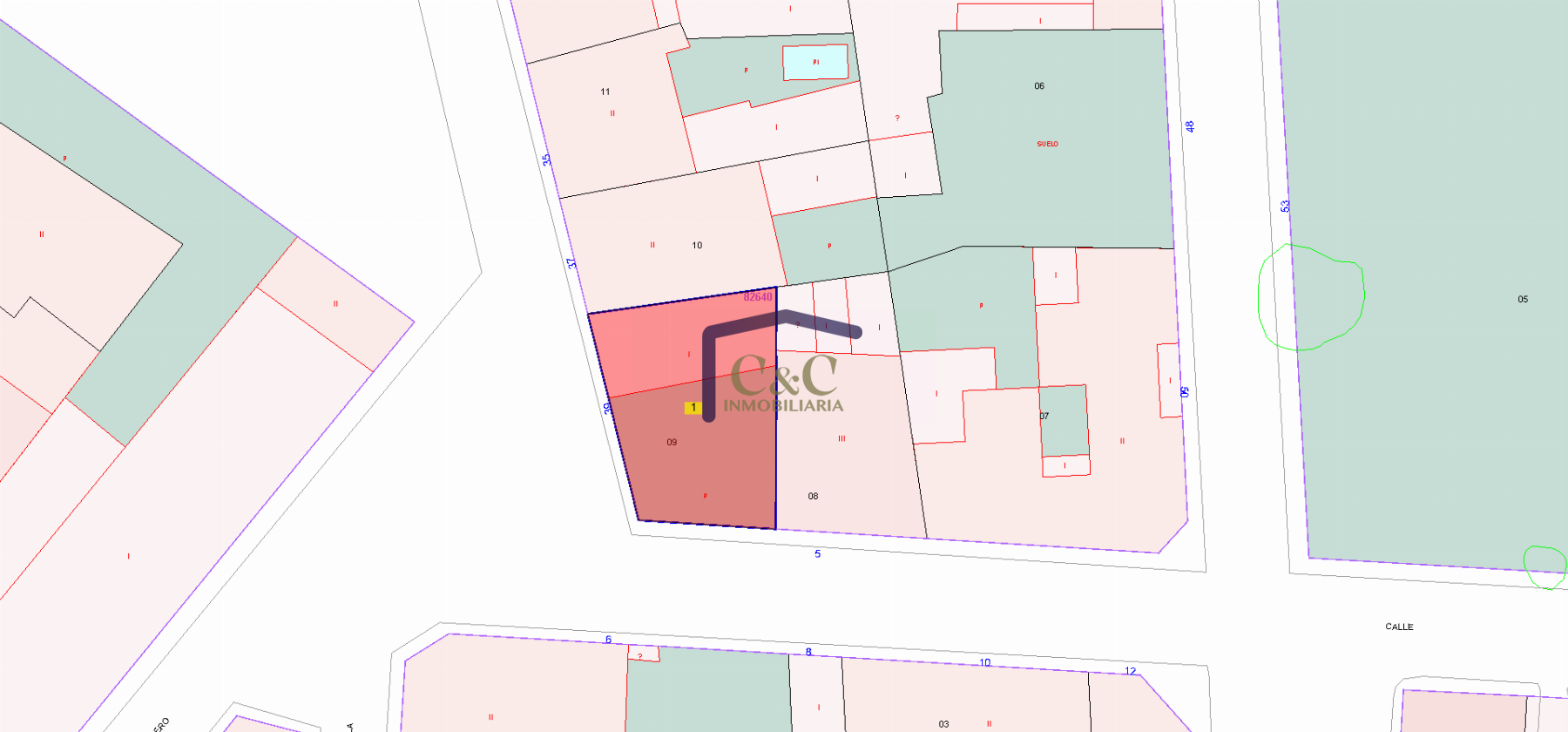 For sale of land in Manzanares