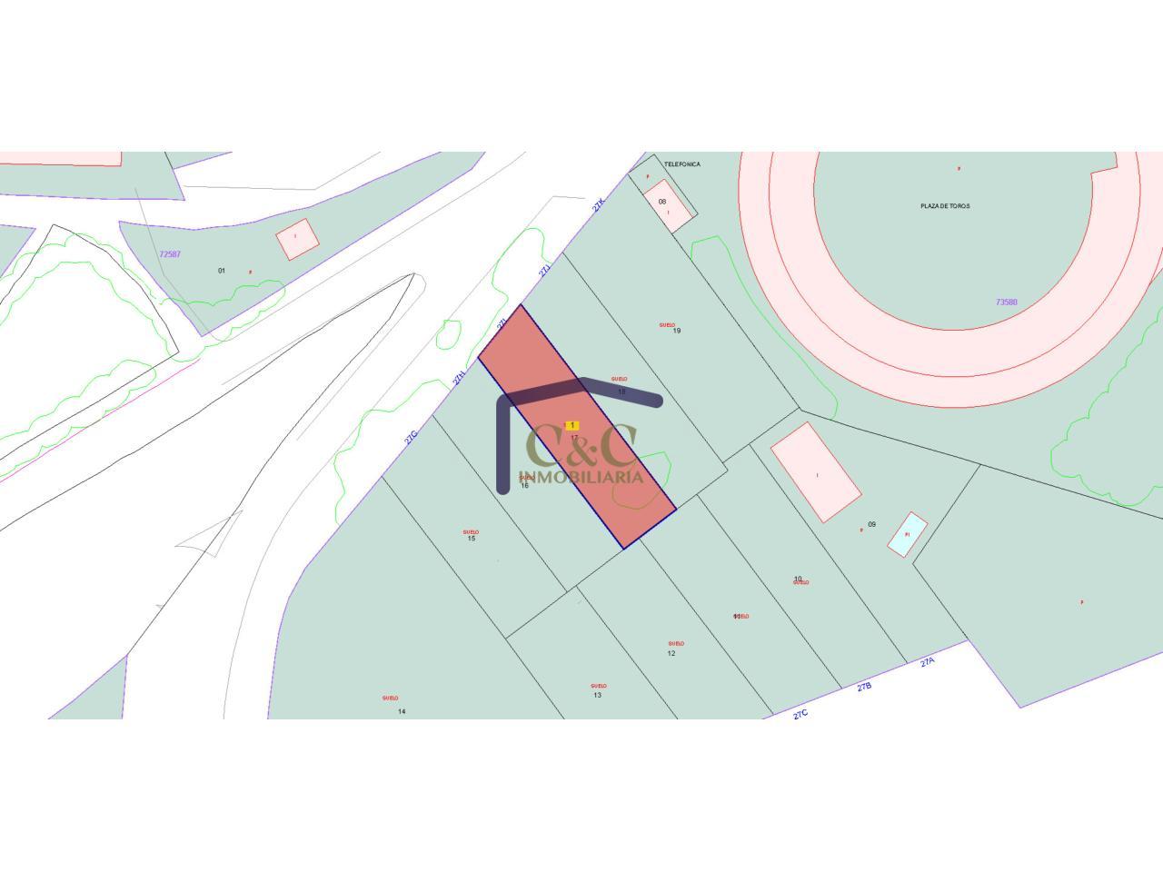 For sale of land in Manzanares