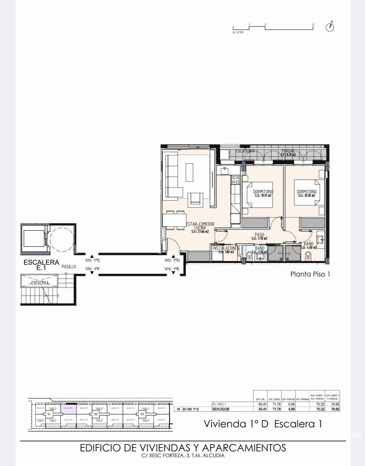 For sale of new build in Alcúdia