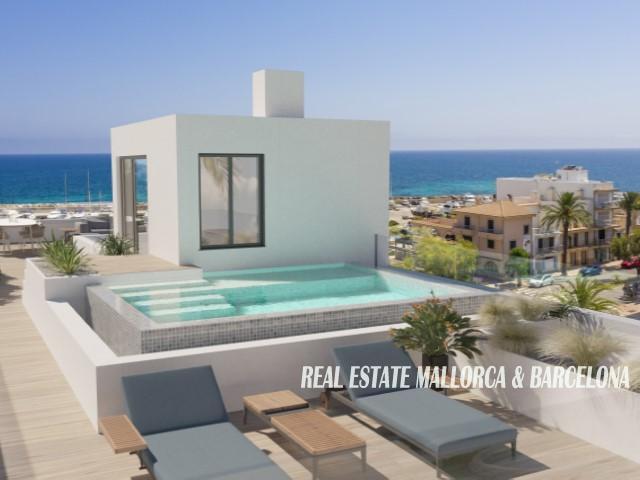 For sale of new build in Can Picafort
