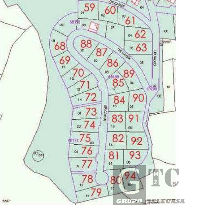 For sale of land in Oviedo