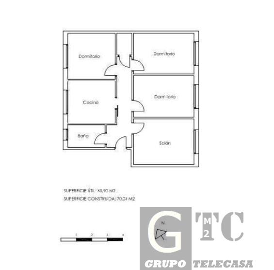 For sale of flat in Oviedo