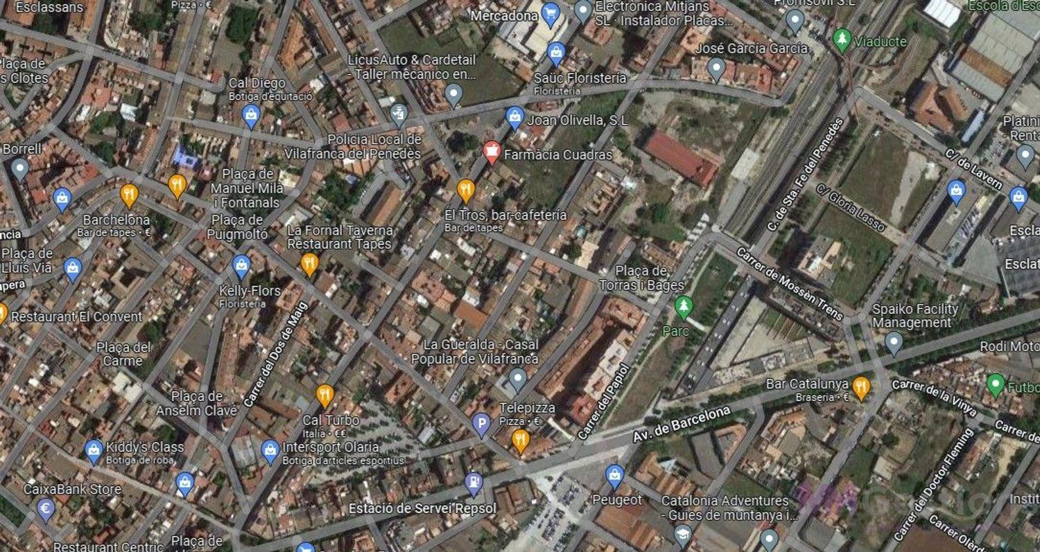 Venta de terreno en Vilafranca del Penedès