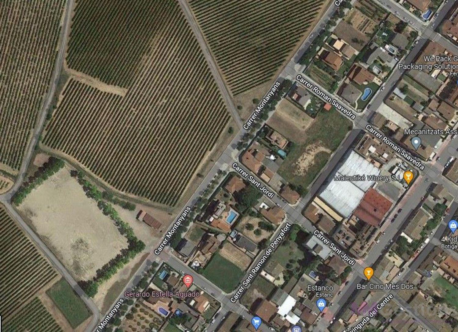 Venta de terreno en Santa margarida i els monjos