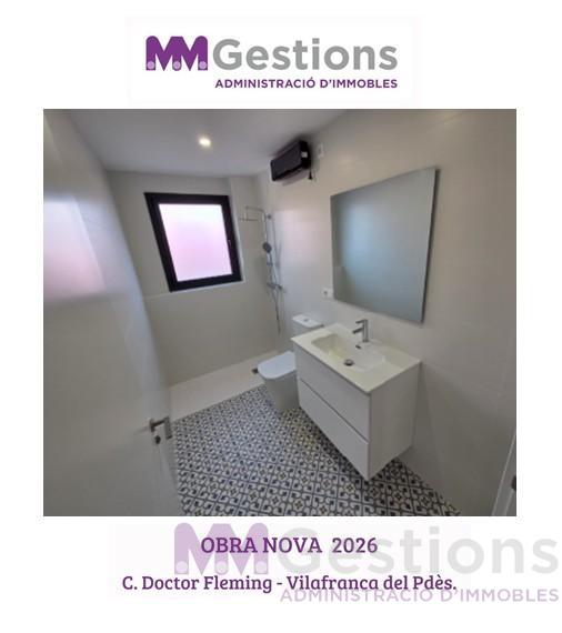 Venta de obra nueva en Vilafranca del Penedès